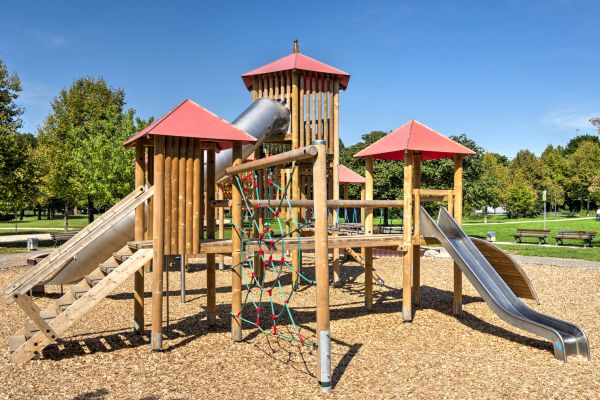 Playground Mulch Installation in Prescott Valley