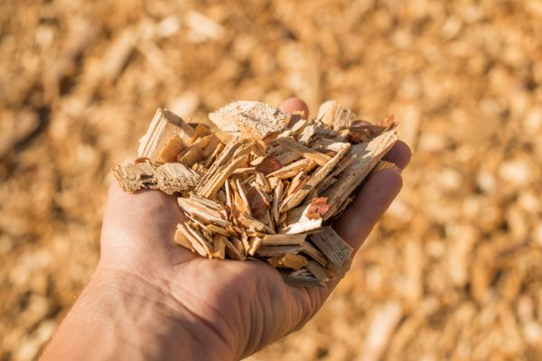 Wood Chips Spreading in Prescott Valley