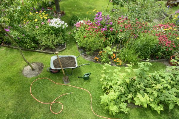 Flower Bed Construction in Prescott Valley