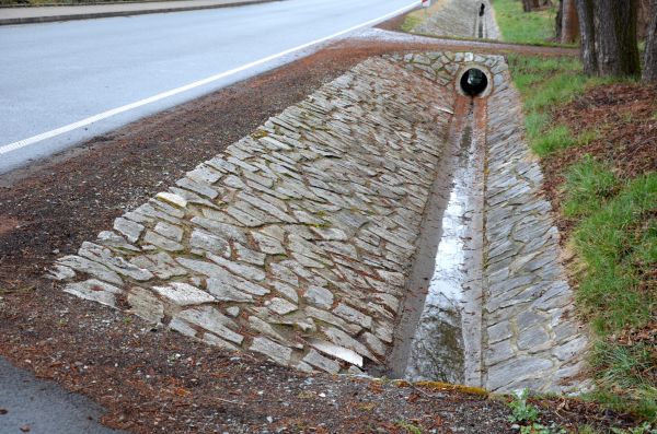 Ditch Landscaping in Prescott Valley