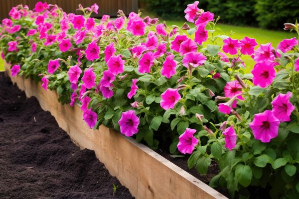 Raised Flower Bed Installation in Prescott Valley